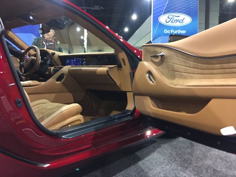 The LC interior is lovely